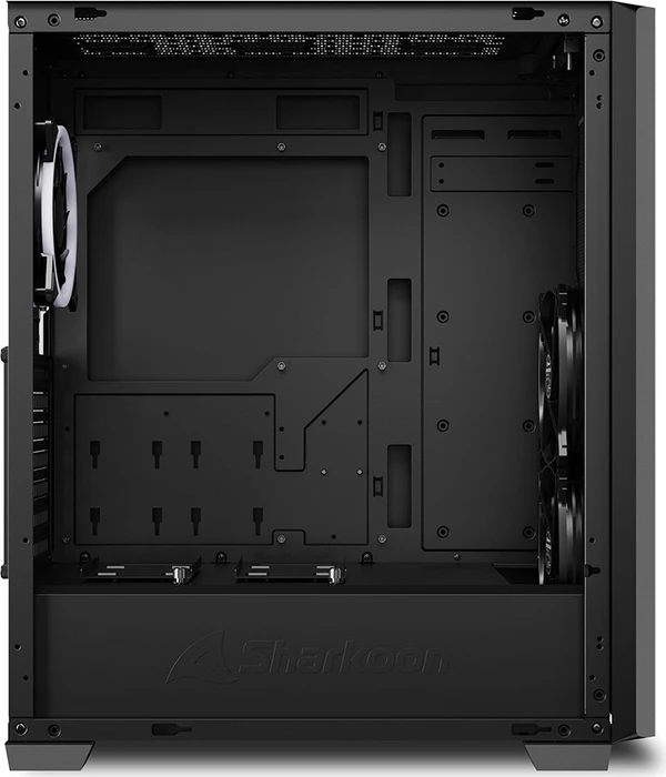 Sharkoon VS9 RGB Black, Glasfenster