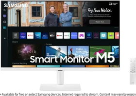 Samsung Smart Monitor M5 M50B, weiß, 32"