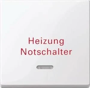 Merten System M Wippe Thermoplast brillant, aktivweiß