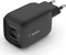 Belkin BoostCharge Pro USB-C-GaN-Ladegerät mit zwei Anschlüssen und PPS (65W) schwarz Vorschaubild