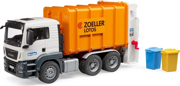 Bruder Profi-Serie MAN TGS Hecklader Müll-LKW