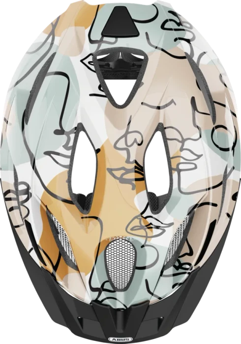 ABUS Aduro 2.0 Helm beige silhouette