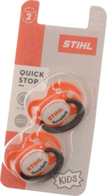 Stihl STIHL QuickStop Schnuller, 6-18M, Silikon, orange