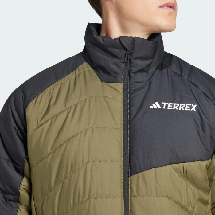adidas Terrex Multi Synthetic Isolation Jacke black/olive strata (Herren)