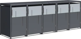 Westmann Tonus Mülltonnenbox 5x 240l grau