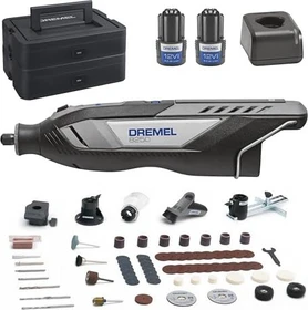 Dremel 8250 Series Akku-Geradschleifer inkl. Koffer + 2 Akkus 2.0Ah + Zubehör (8250-5/65)