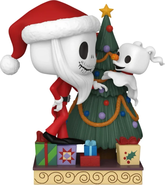 FunKo Pop! Disney - Nightmare Before Christmas - Jack Skellington and Zero with tree
