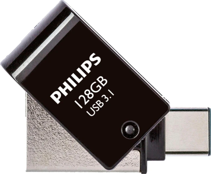 Philips USB-Flashlaufwerk mit Zweifach-Stecker, USB-A 3.0 / USB-C 3.0