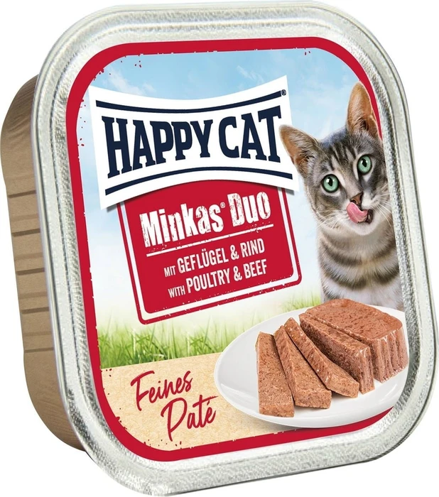 Happy Cat Duo Geflügel und Rind, 100g