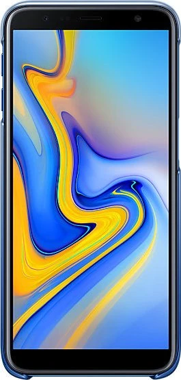 Samsung Gradation Cover für Galaxy J6+ blau