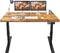 Maidesite S2 Pro Plus elektrisch höhenverstellbarer Sitz-Steh-Schreibtisch 160x80cm braun/schwarz Vorschaubild