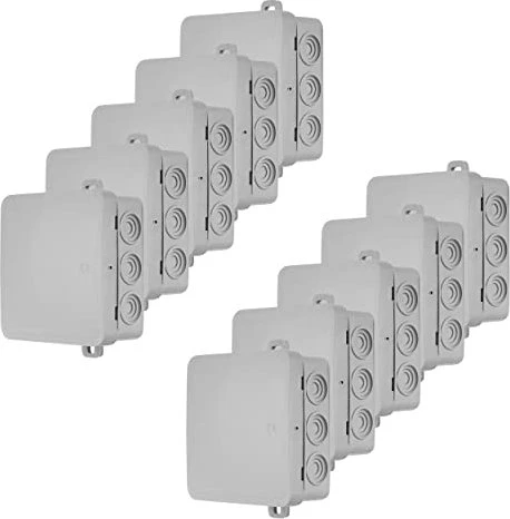 REV Abzweigkasten Verteilerdose 7-fach IP54 grau