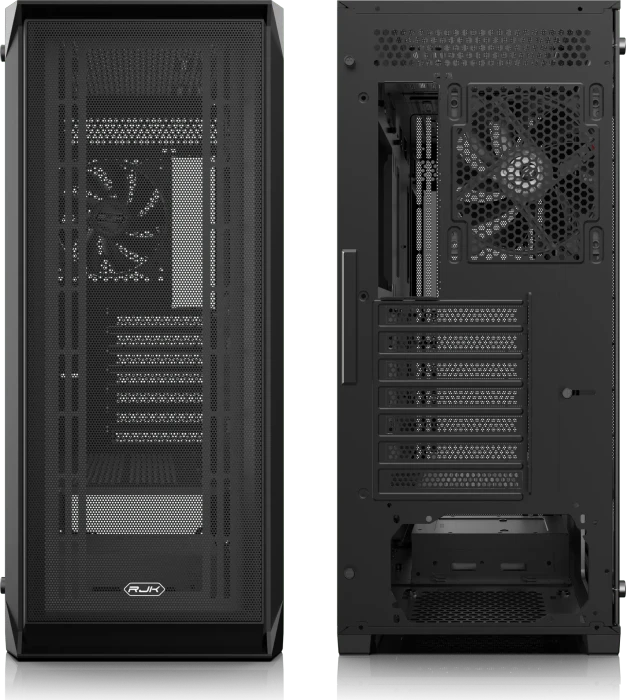 Raijintek Arcadia IV White, Glasfenster