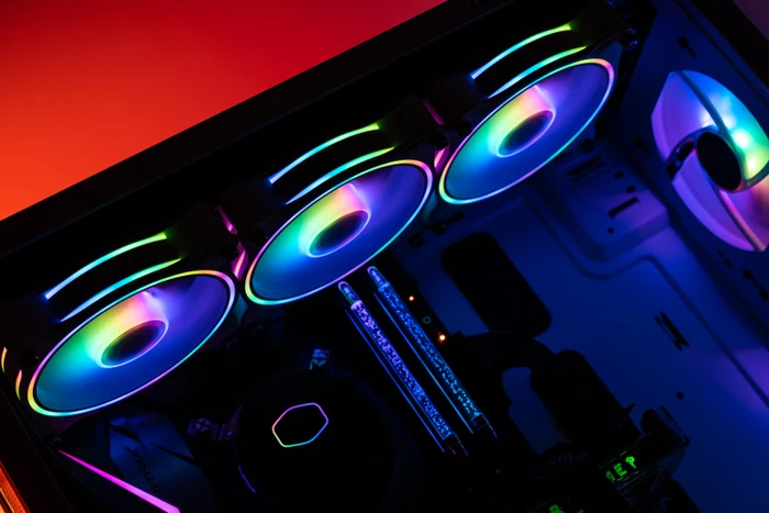 Cooler Master MasterFan MF120 Halo White Edition, LED-Steuerung, 120mm, 3er-Pack