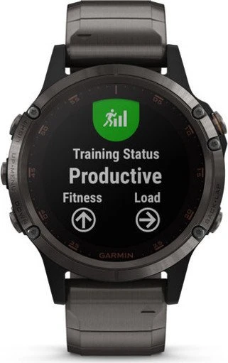 Garmin Fenix 5 Plus Sapphire Titan mit Titanarmband