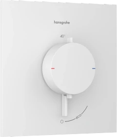 Hansgrohe Ecostat Comfort E Thermostat Unterputz für 1 Verbraucher mattweiß