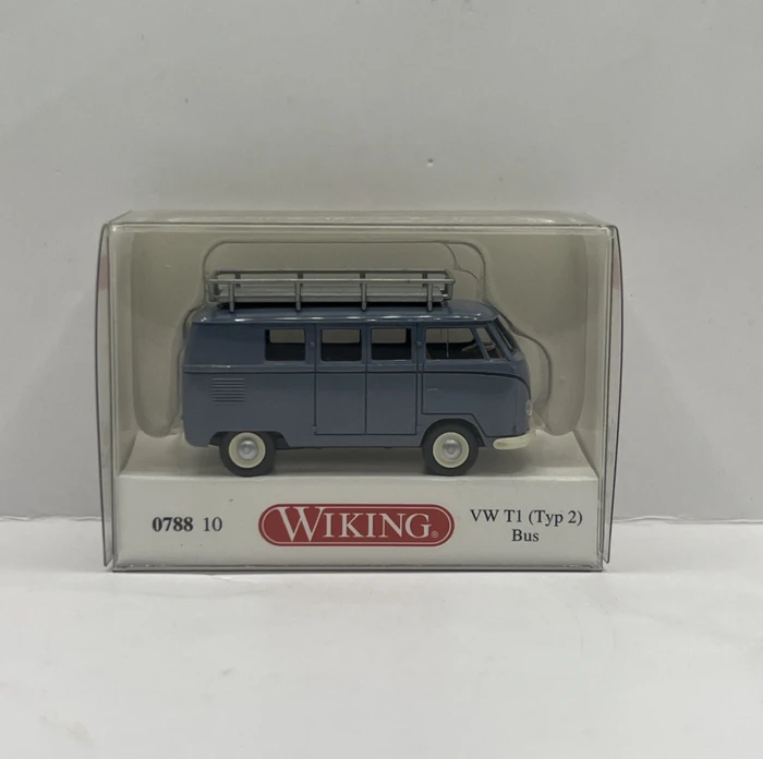 Wiking Klassik Edition VW T1 (Typ 2) Bus taubenblau
