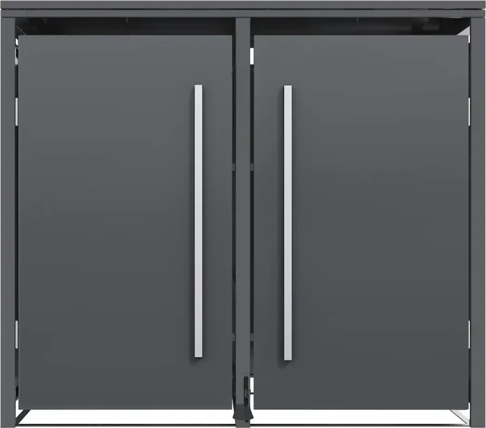 Westmann Pedura Mülltonnenbox 2x 240l anthrazit