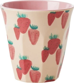 Rice by Rice Kinderbecher medium strawberry