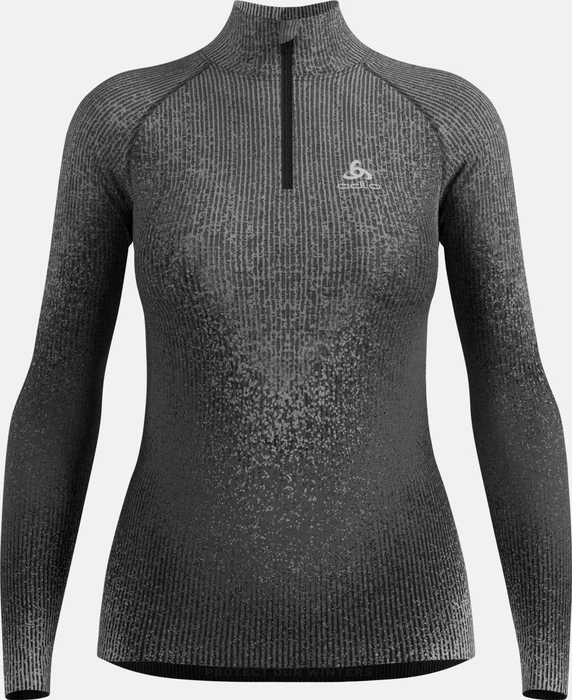 Odlo Blackcomb Baselayer Half Zip Funktionsshirt langarm schwarz (Damen)