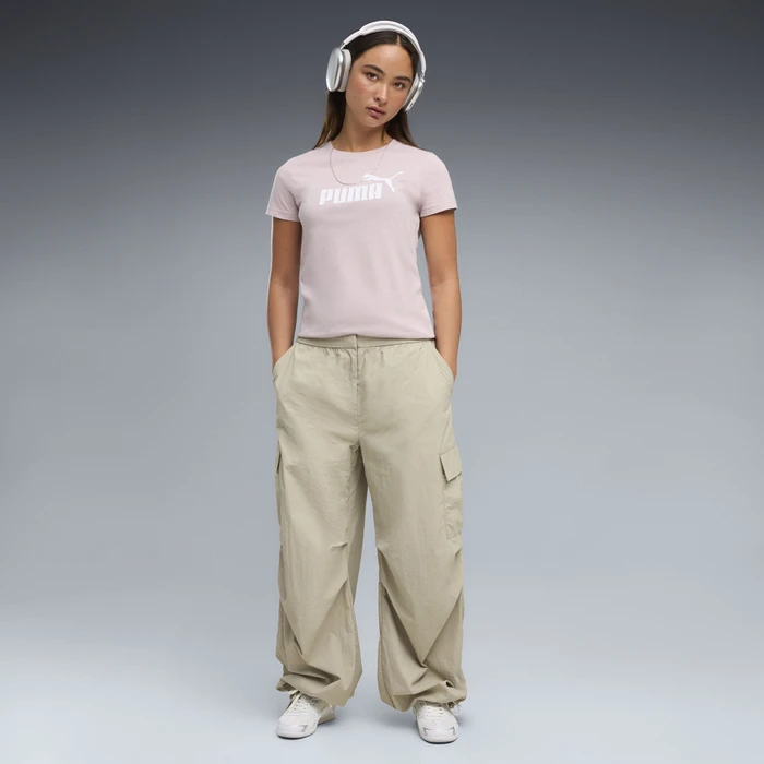 Puma ESS No. 1 Logo T-Shirt kurzarm misty pink
