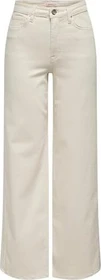 ONLY Madison High Wide Jeans ecru (Damen)