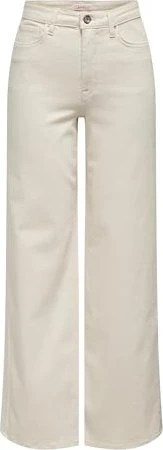 ONLY Madison High Wide Jeans ecru (Damen)