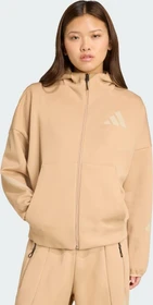 adidas Z.N.E. Zip Hoodie warm sandstone (Damen)