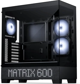 Phanteks XT View Matrix Black, schwarz, Glasfenster (PH-XT523VM1_DBK01)