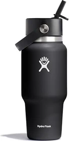 Hydro Flask Wide Mouth Travel Flex Straw Cap Isolierflasche 710ml schwarz