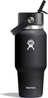 Hydro Flask Wide Mouth Travel Flex Straw Cap Isolierflasche 710ml