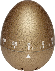 TFA Dostmann Kitchen Timer Ei analog gold