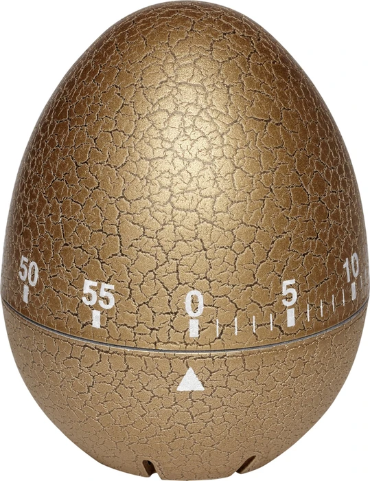 TFA Dostmann Kitchen Timer Ei analog gold