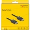 DeLOCK DisplayPort 2.1 Kabel schwarz, 1m Vorschaubild