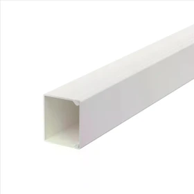 OBO Bettermann WDK30030RW Kabelkanal, 30x30mm, 2m, reinweiß