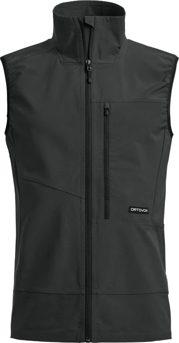 Ortovox Venet Softshell Funktionsweste black raven (Herren)