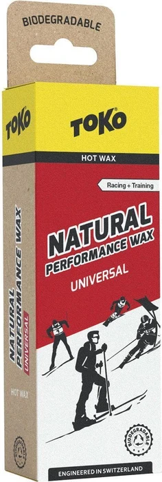 Toko Natural Speed Hot Wax Gleitwax 120g Wachs rot