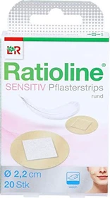 Lohmann & Rauscher Ratioline Sensitiv Pflasterstrips rund, 2.2cm, 20 Stück