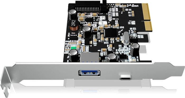 RaidSonic Icy Box IB-U31-03, 1x USB-C 3.1, 1x USB-A 3.1, PCIe 2.0 x4