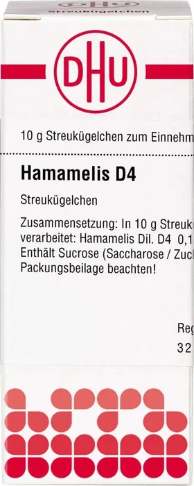 DHU Hamamelis D4 Globuli, 10g