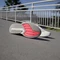 adidas Duramo Speed 2 cloud white/silver metallic/lucid red (Damen) Vorschaubild