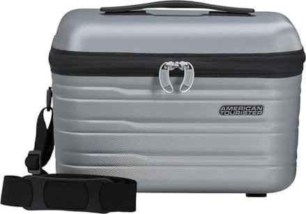 American Tourister Flashline Beauty Case sky silver