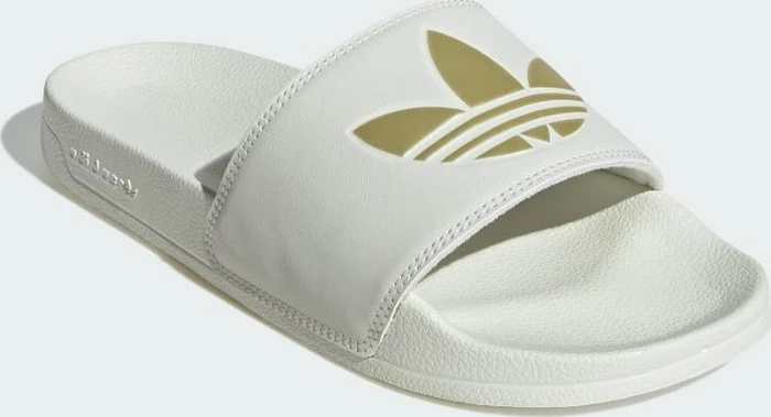 adidas Lite Adilette ivory/gold metallic