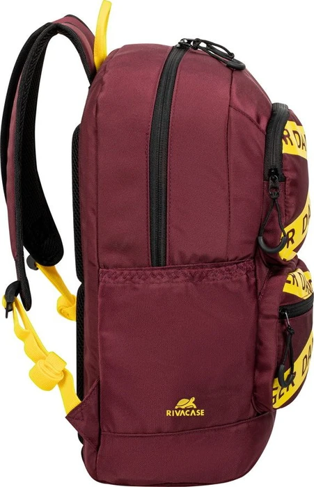 RivaCase Erebus 5421 Stadtrucksack Laptop Rucksack 13.3", burgundy rot