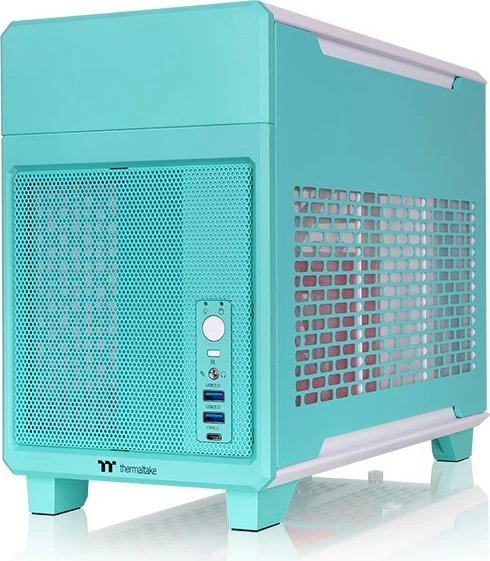 Thermaltake TR100 Mint Strawberry, türkis, Mini-ITX