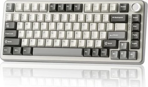 Yunzii B75 Pro, Grey, grau, Milk Switch, USB/Bluetooth, US