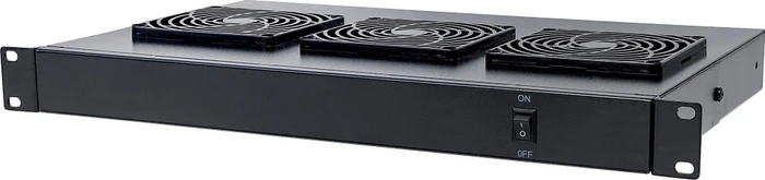 Intellinet Dachlüftereinheit für 19" Netzwerk- und Serverschränke, 3 Lüfter, schwarz, 1HE