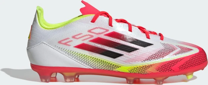 adidas F50 Elite FG cloud white/core black/solar yellow (Junior)