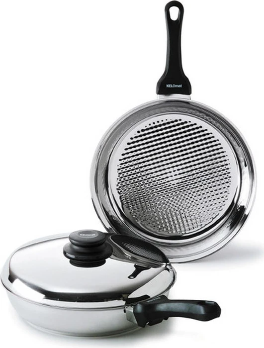 Kelomat Grillmeister Grillpfanne mit Deckel