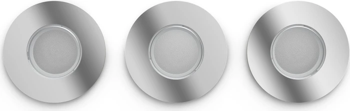 Philips Hue White Ambiance Adore Einbauleuchte, 3 Stück